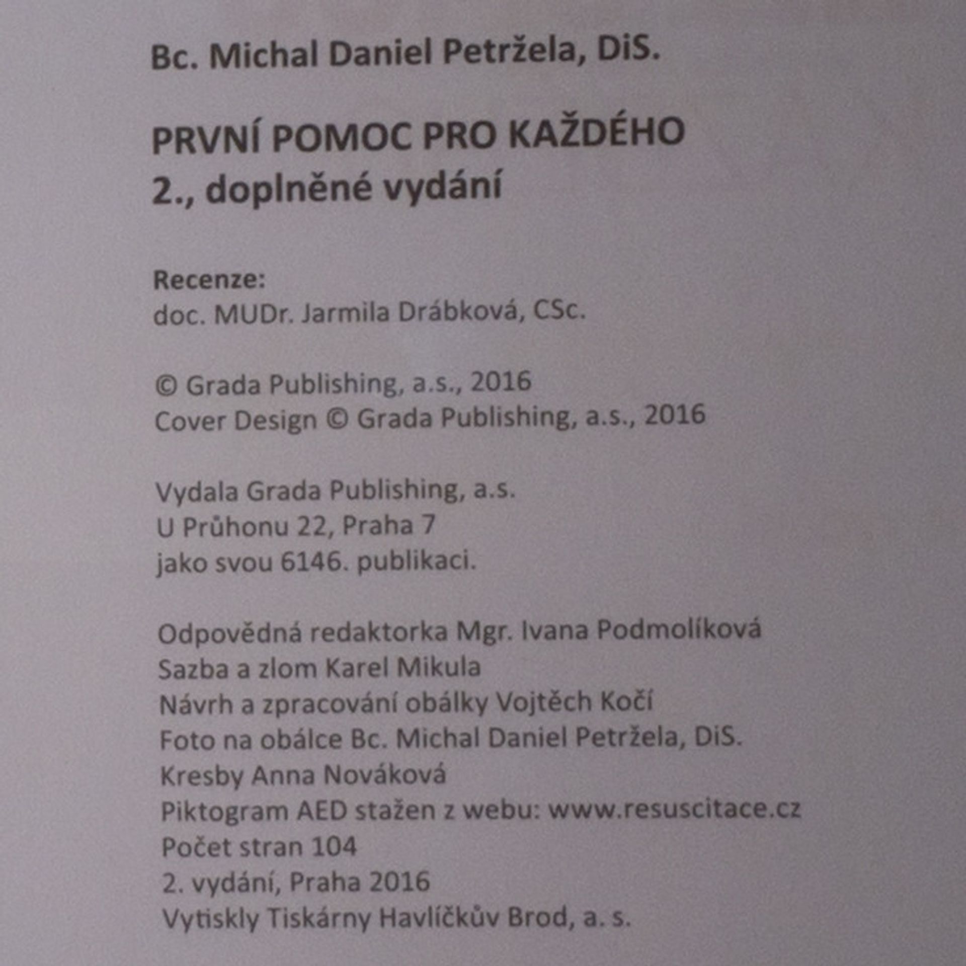 Michal Petržela První pomoc pro každého