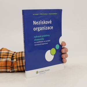 Neziskové organizace - vybrané problémy ekonomiky