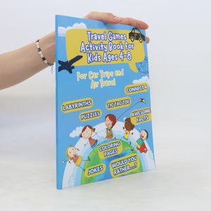 Travel Games Activity Book for Kids Ages 4-8