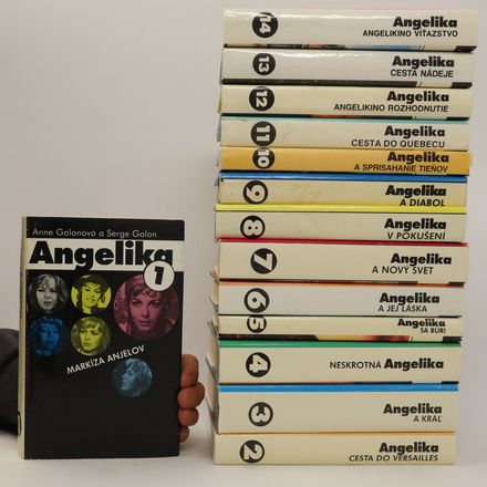 Angelika 1.-14. díl (14svazků)