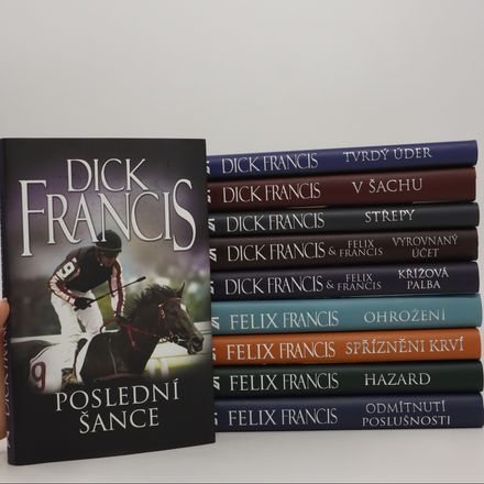 10x Dick Francis a Felix Francis