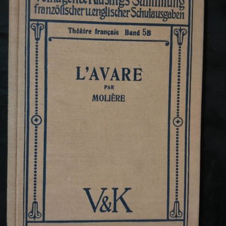 L´Avare (A6, Ocpl, 150 s., komentář v něm.)