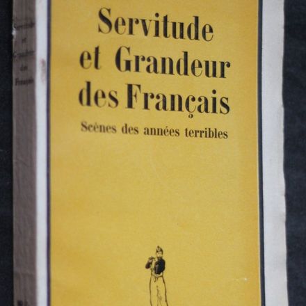 Servitude et Grandeur des Français : Scène des années terribles