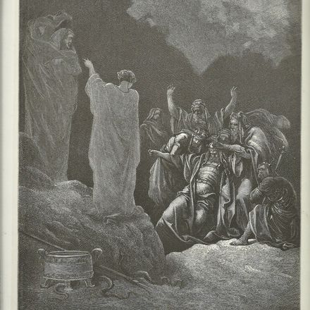 Gustav Doré Bibel - Saul und die Zauberin