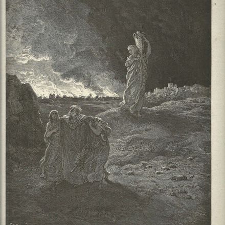 Gustav Doré Bibel - Lots Errettung