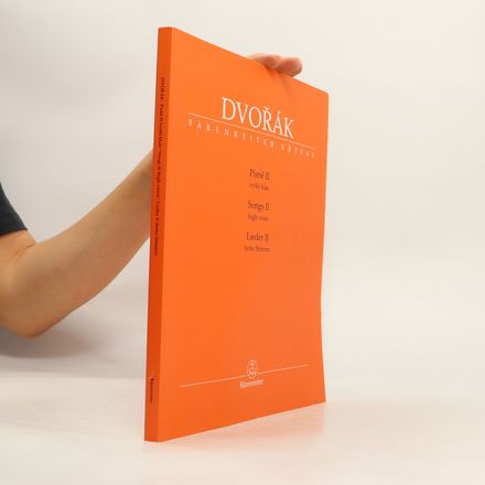 Písně II. Vyšší hlas / Songs II. High Voice / Lieder II. Hohe Stimme