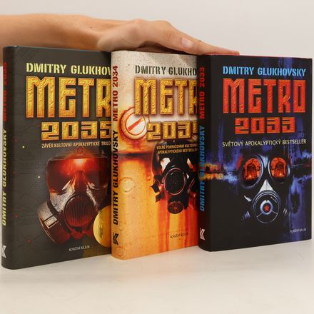 Metro 2033, Metro 2034, Metro 2035 (komplet trilogie, tři svazky)