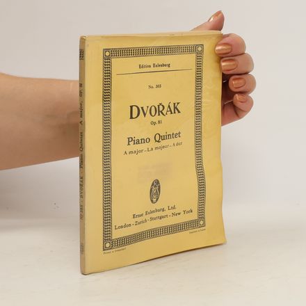 Dvořák. Piano Quintet