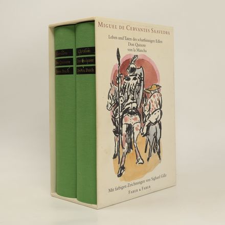 Leben und Taten des scharfsinnigen Edlen Don Quixote von la Mancha. Band 1 und 2