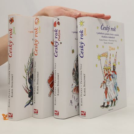 Český rok (1. - 4. díl, komplet). Jaro. Léto. Podzim. Zima.