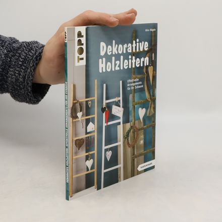 Dekorative Holzleitern