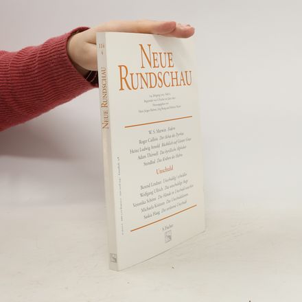 Neue Rundschau 4/2003