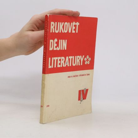 Rukověť dějin literatury pro IV. ročník středních škol