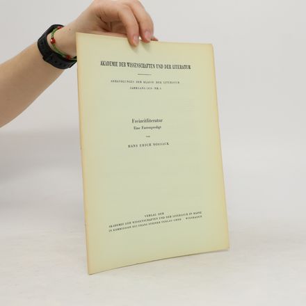 Freizeitliteratur. Eine Fastenpredigt. Nr. 3