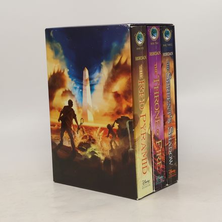 The Red Pyramid. The Throne of Fire. The Serpent's Shadow