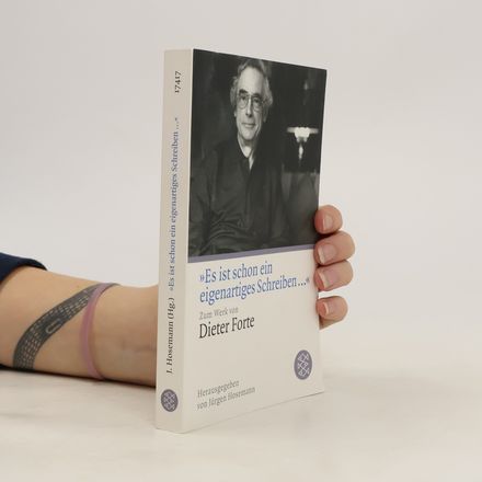 "Es ist schon ein eigenartiges Schreiben"
