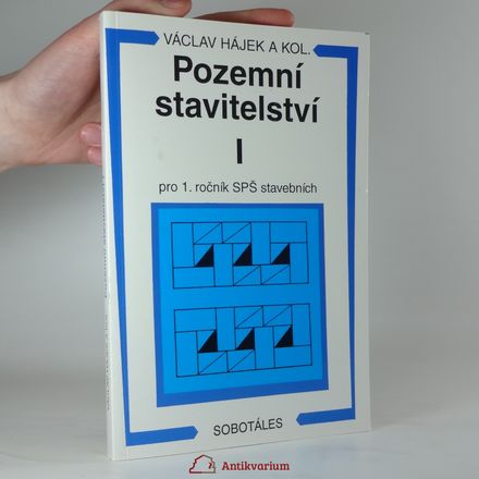 Pozemní stavitelství I. pro 1. ročník SPŠ stavebních