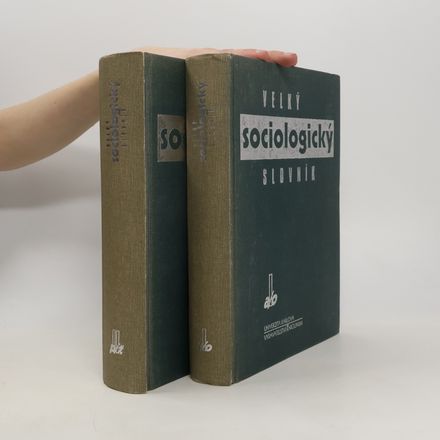 Velký sociologický slovník I. a II. díl