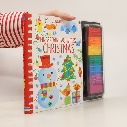 Fingerprint Activities Christmas, w. ink pad