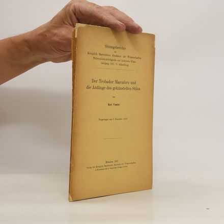 Der Trobador Marcabru und die Anfänge des gekünstelten Stiles