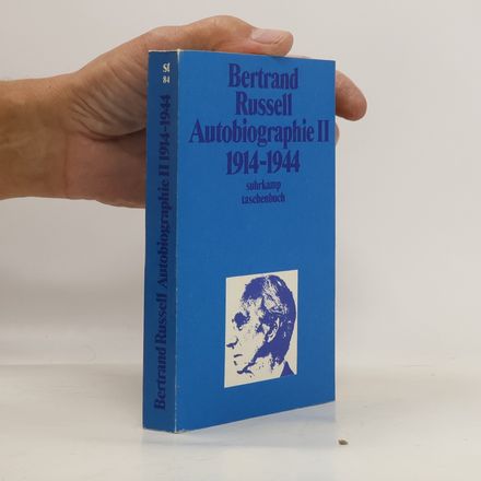 Autobiographie II. 1914-1944