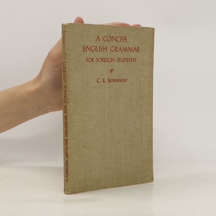 A concise English Grammar for foreign Students