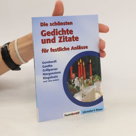 Die schönsten Gedichte und Zitate für festliche Anlässe