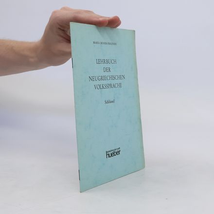 Lehrbuch der neugriechischen Volkssprache