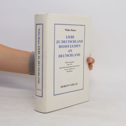 Liebe zu Deutschland heisst Leiden an Deutschland