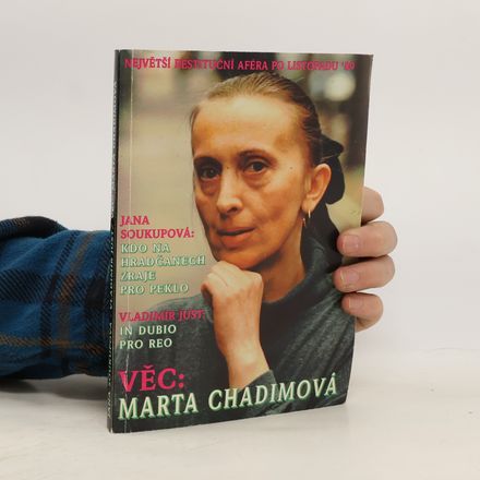 Věc: Marta Chadimová