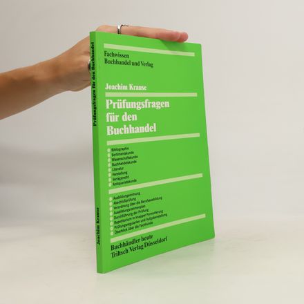 Prüfungsfragen für den Buchhändler