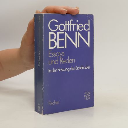 Essays und Reden in der Fassung der Erstdrucke
