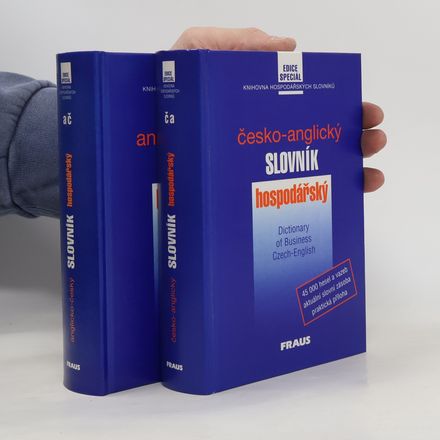 Anglicko-český hospodářský slovník + Česko-anglický hospodářský slovník