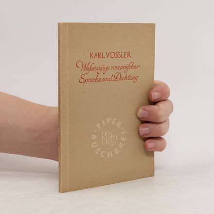 Wesenszüge romanischer Sprache und Dichtung