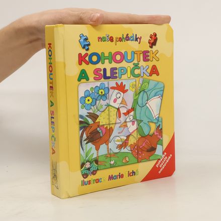 Kohoutek a slepička : pohádka, puzzle, omalovánka
