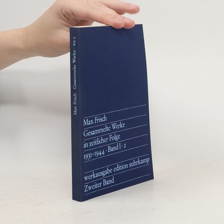 Gesammelte Werke in zeitlicher Folge Band I. 2