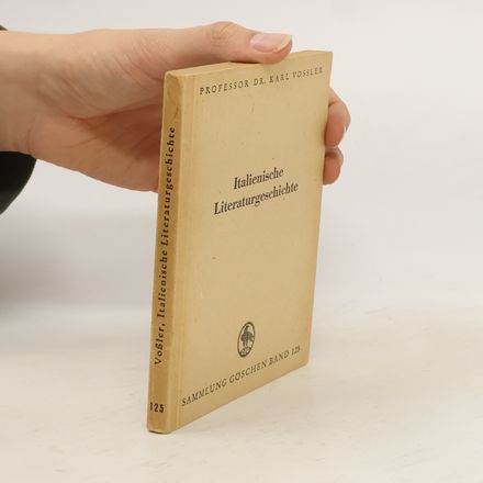 Italienische Literaturgeschichte