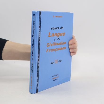Cours de langue et de civilisation françaises