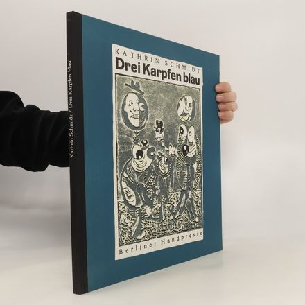 Drei Karpfen blau