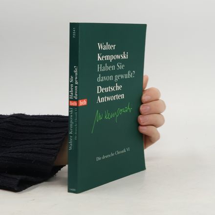 Haben Sie davon gewußt?