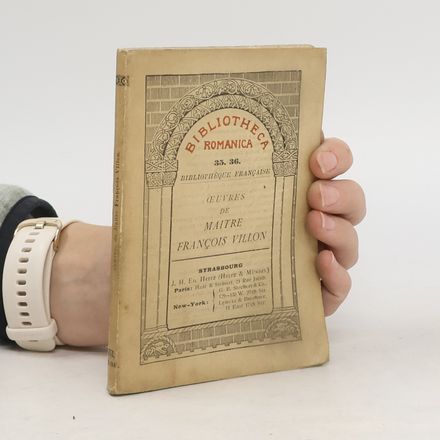 Œuvres de Maître François Villon