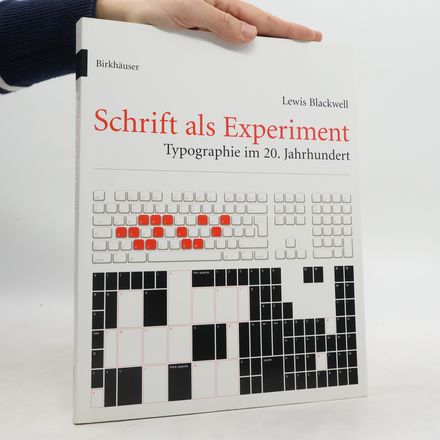 Schrift als Experiment