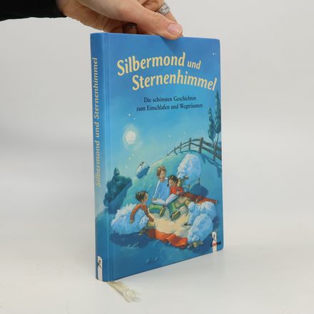 Silbermond und Sternenhimmel