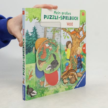 Mein großes Puzzle-Spielbuch: Wald