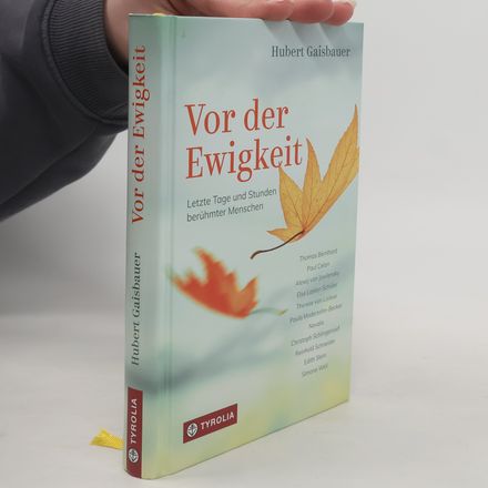 Vor der Ewigkeit