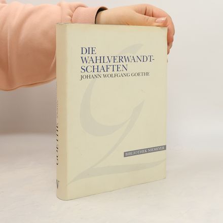 Bibliothek Niemeyer: Die Wahlverwandtschaften. Großdruck.