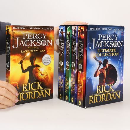 Percy Jackson Series by Rick Riordan 5 Books Collection Box Set