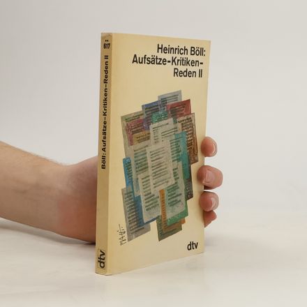Aufsätze. Kritiken. Reden II