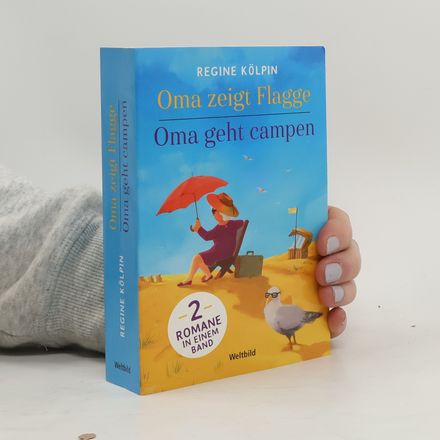 Oma zeigt Flagge