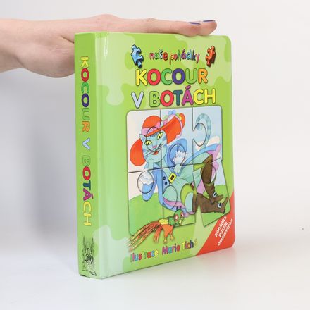 Kocour v botách: Pohádka, puzzle, omalovánka
